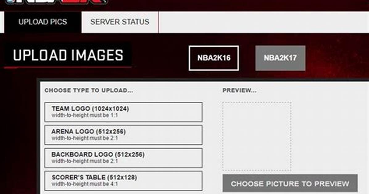 Nba2K Upload