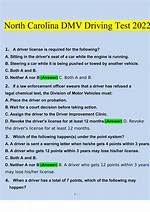 Nc Driving Test