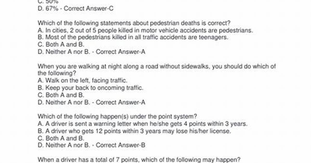 Nc Practice Permit Test