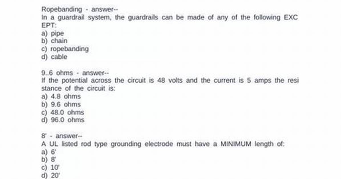 Nccer Test