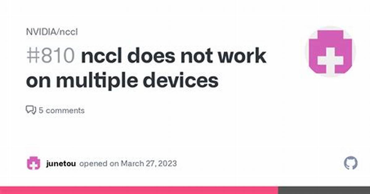 Nccl Does Not Update