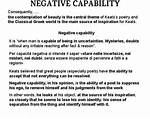 Negative Capability