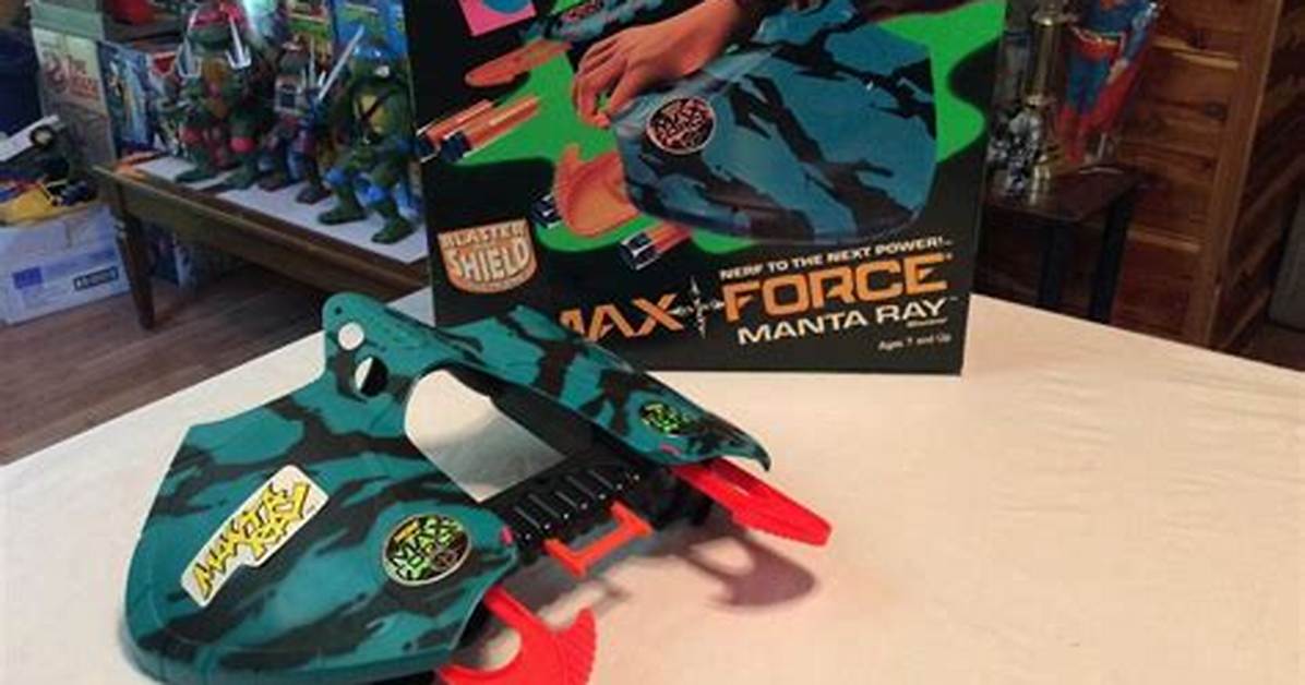 Nerf Max Force Manta