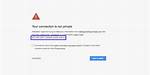 Net: :Err_Cert_Common_Name_Invalid