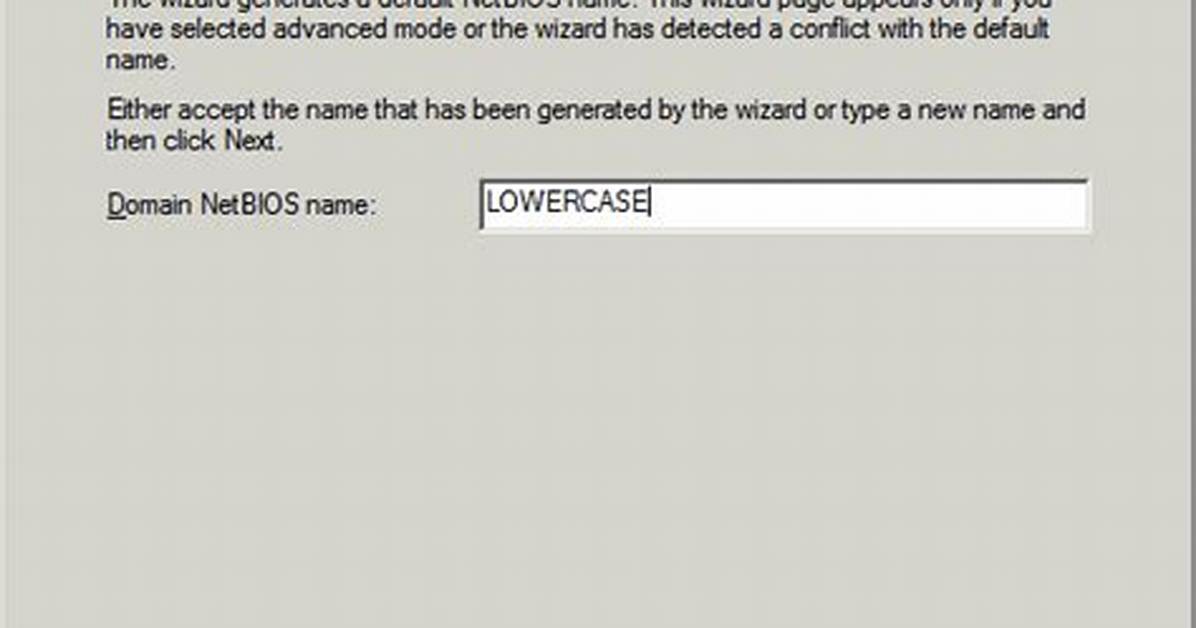 Netbios Name