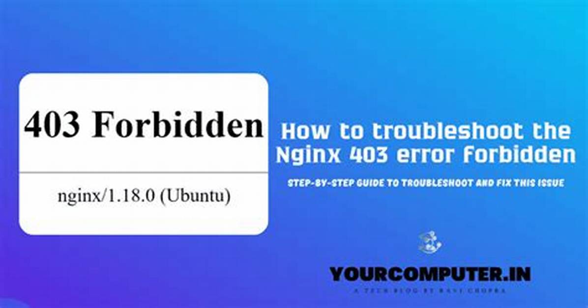 Nginx from Source, Return 403 Forbidden