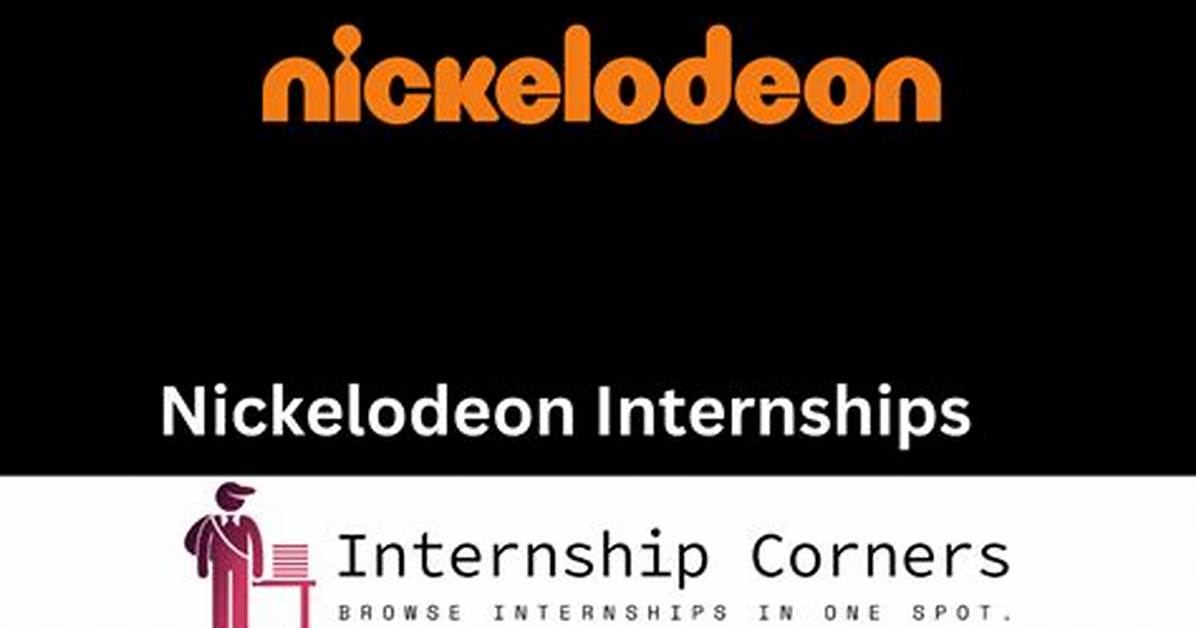 Nickelodeon Internship