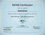Nihss Stroke Certification