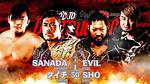 Njpw “Road to Destruction” Results (9/8): Vetter’s Review of Sanada and Taichi Vs. Evil and Sho, Zack Sabre Jr. Vs. Ryohei Oiwa for the Njpw Tv Title