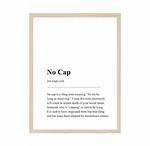 No Cap Definition