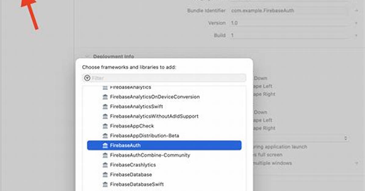 "No Such Module 'Firebase'" When Add Firebase into a Library