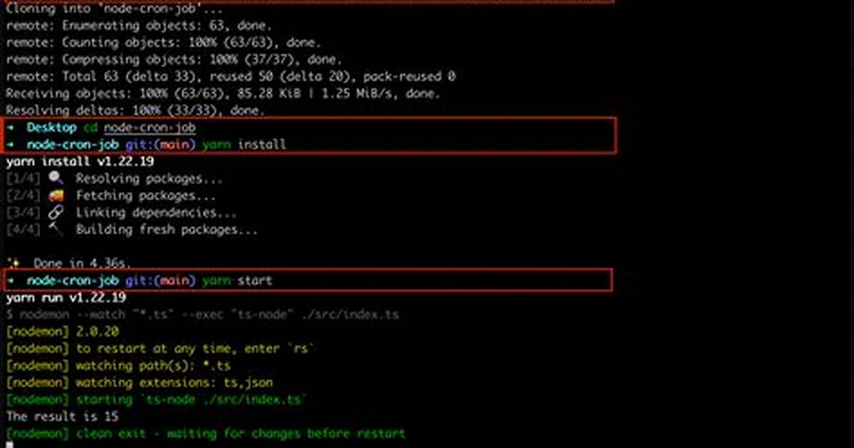 Node Cron