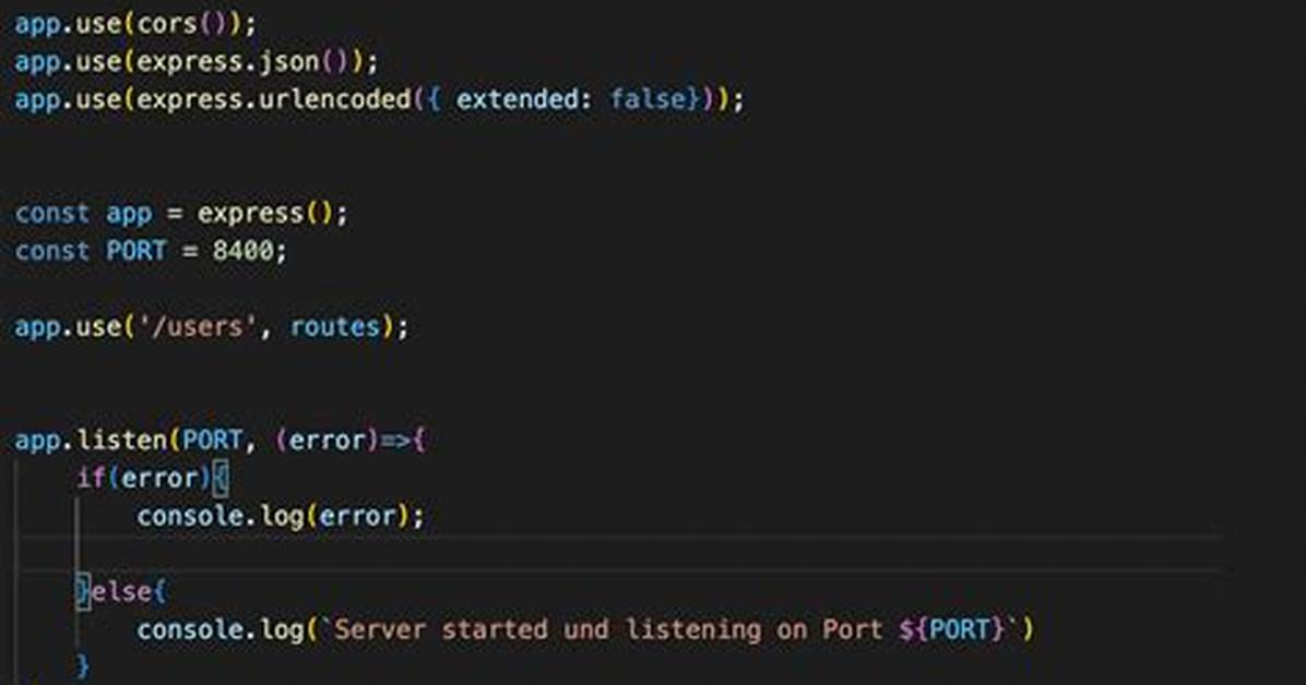 Node. Js: Cannot Access Server from Different Device on the Same Network