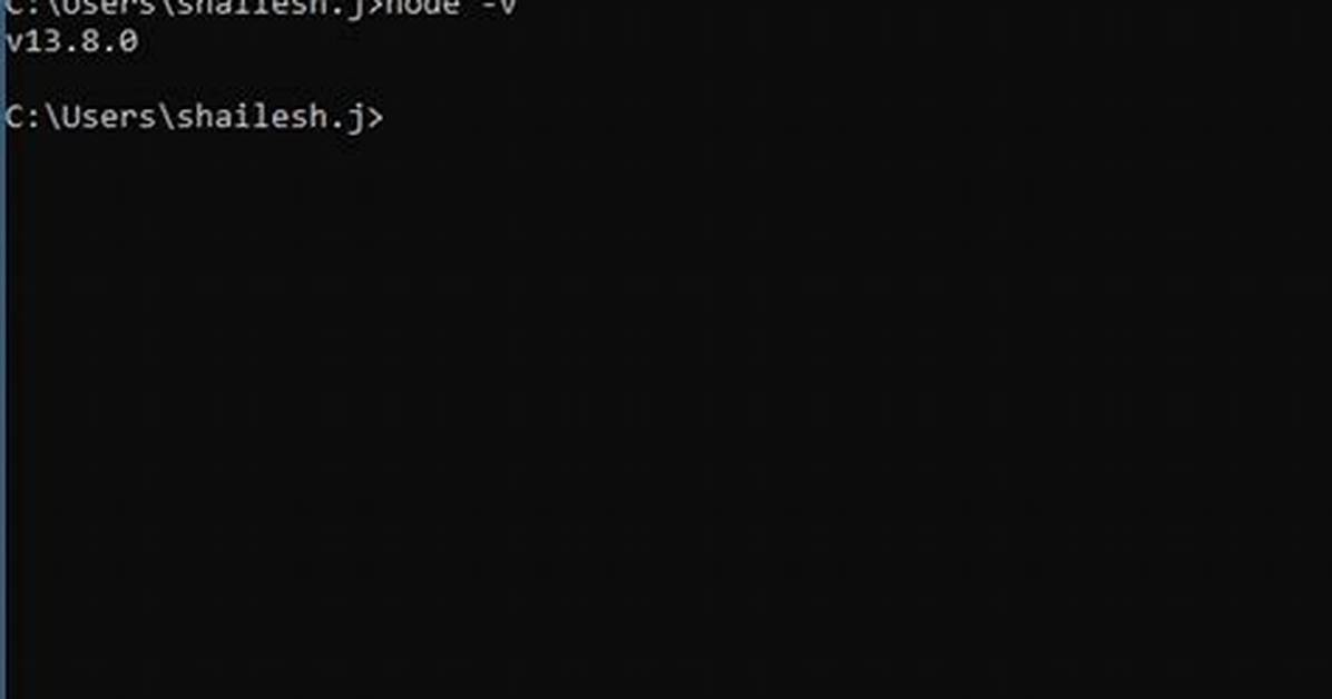 Node. Js Version on the Command Line? (Not the Repl)
