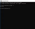 Node. Js Version on the Command Line? (Not the Repl)