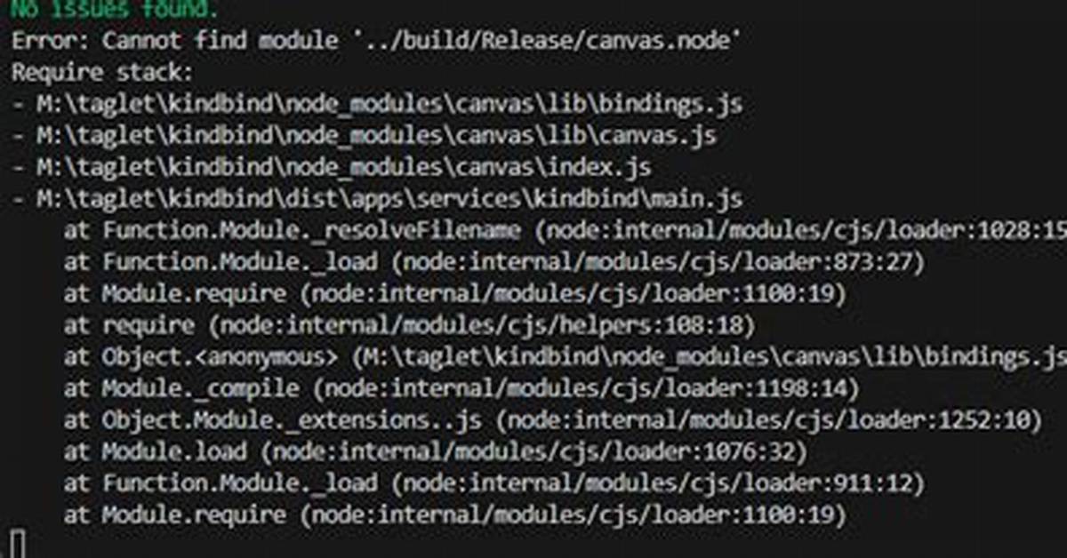 Nodejs Cannot Find Module '. ./Build/Release/Canvas'