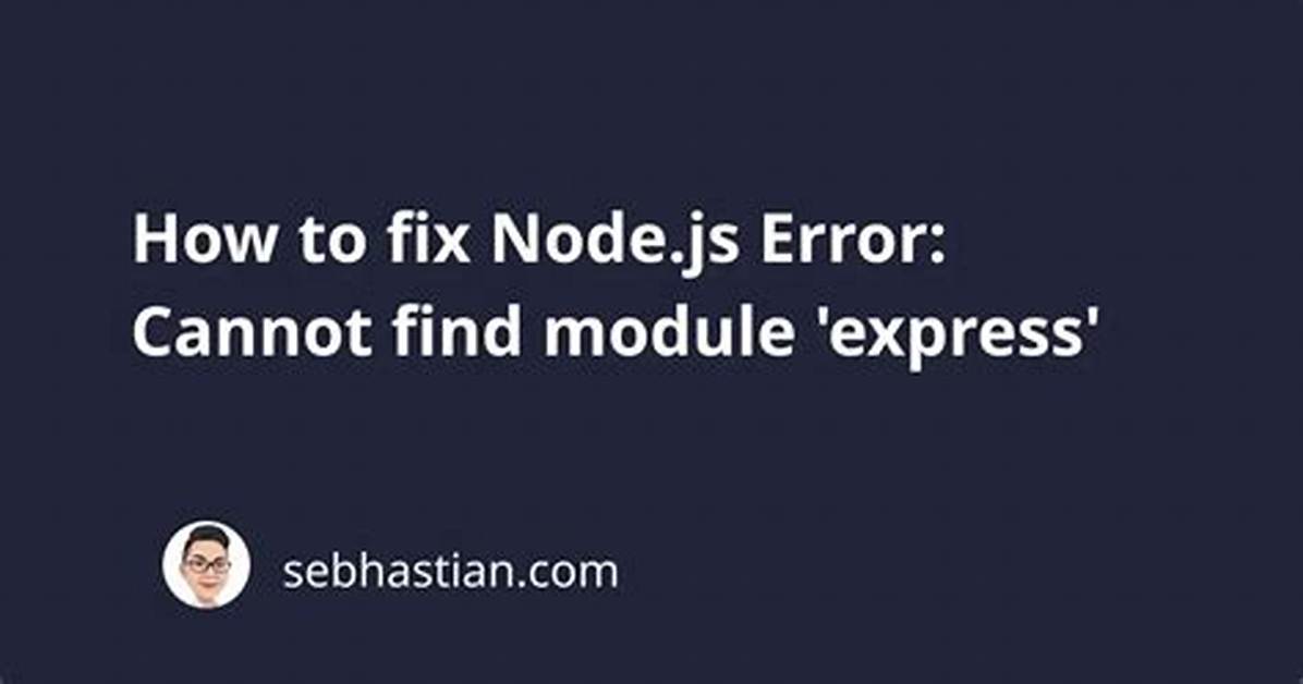 Nodejs W/Express Error: Cannot Get /
