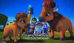 Non Binary Bison Comes out as Nonbinary to Cindy Lauper's Character in Indoctrination Cartoon for Middle Schoolers