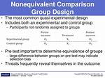 Nonequivalent Control Group Design