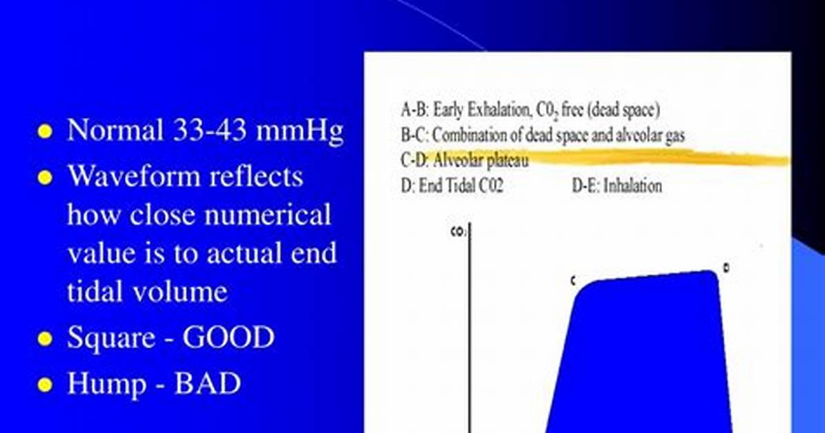 Normal End Tidal Co2