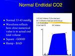 Normal End Tidal Co2