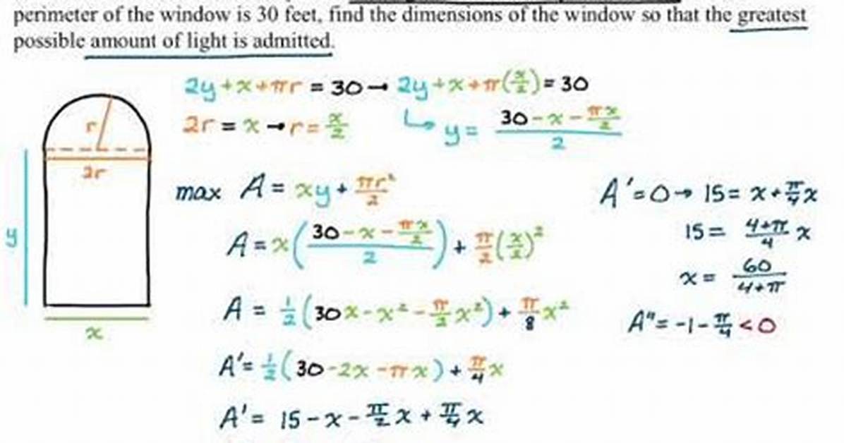 Norman Window Optimization