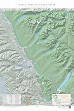 North Fork Flathead River Map