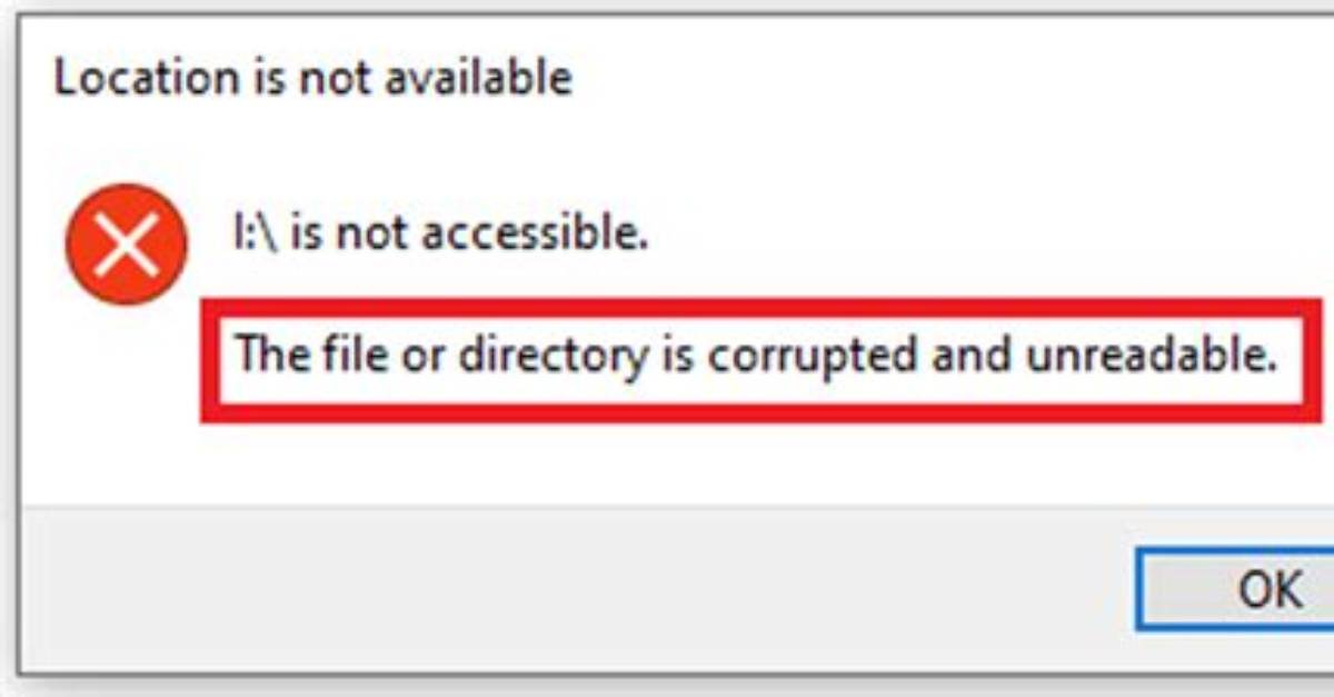 "Not a Directory" Error