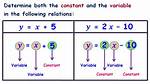 Notation for a Constant vs a Variable?