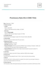 Note That May Read Iou