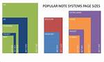 Notebook Sizes