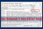 Notepad++ Hex Editor