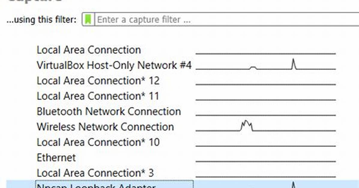 Npcap Loopback Adapter