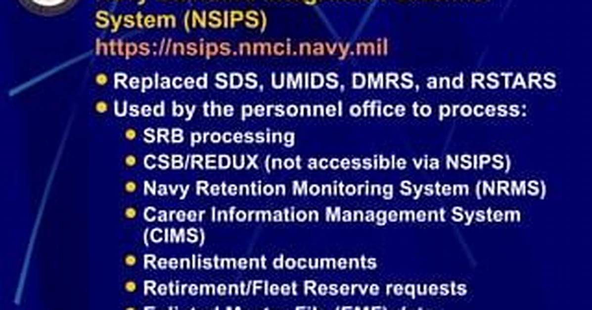 Nsips Navy