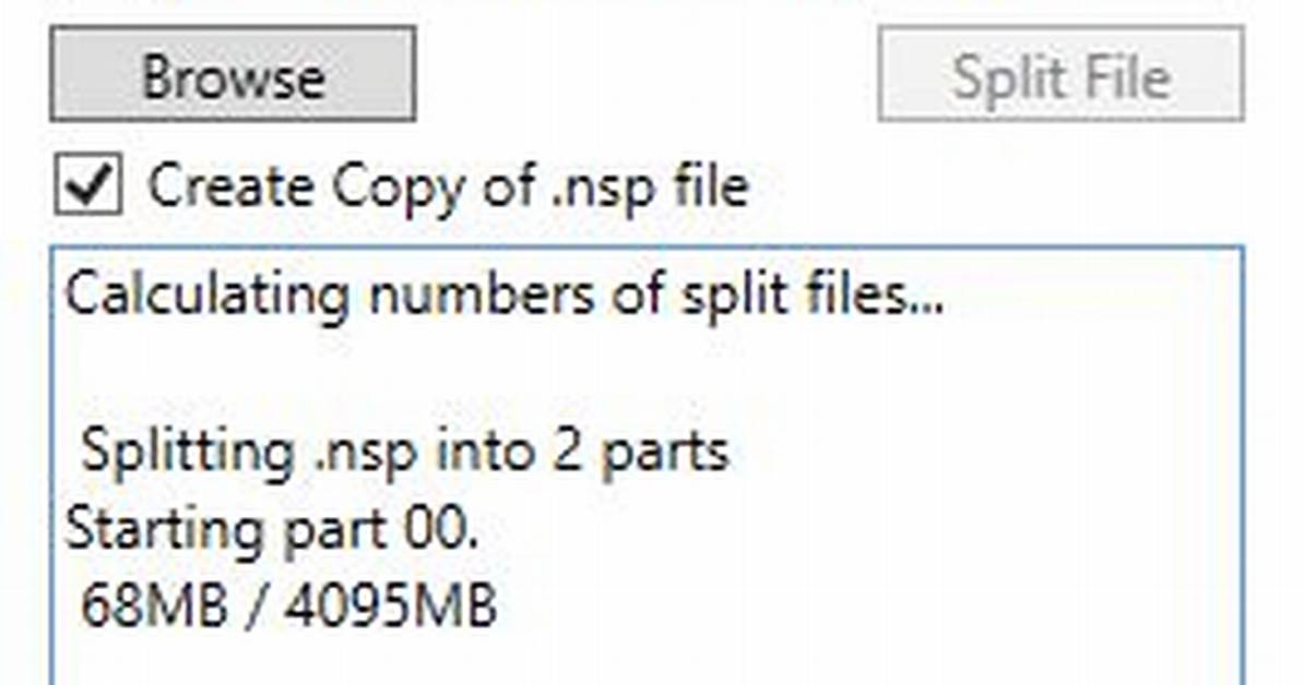 Nspsplitty Switch - Gamebrew