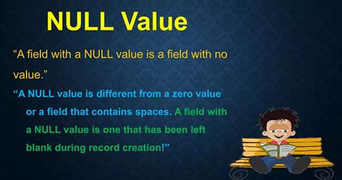 Null and ___