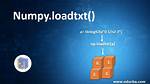 Numpy. Loadtxt Skipping Multiple Rows