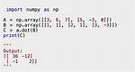 Numpy Matrix Vector Multiplication [Duplicate]
