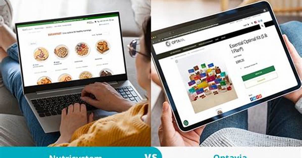 Nutrisystem vs Optavia