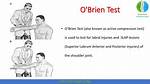 O’brien Test
