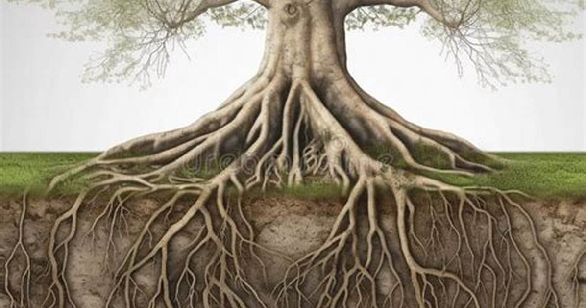 Oak Tree Roots