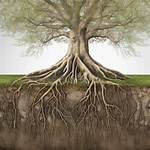 Oak Tree Roots
