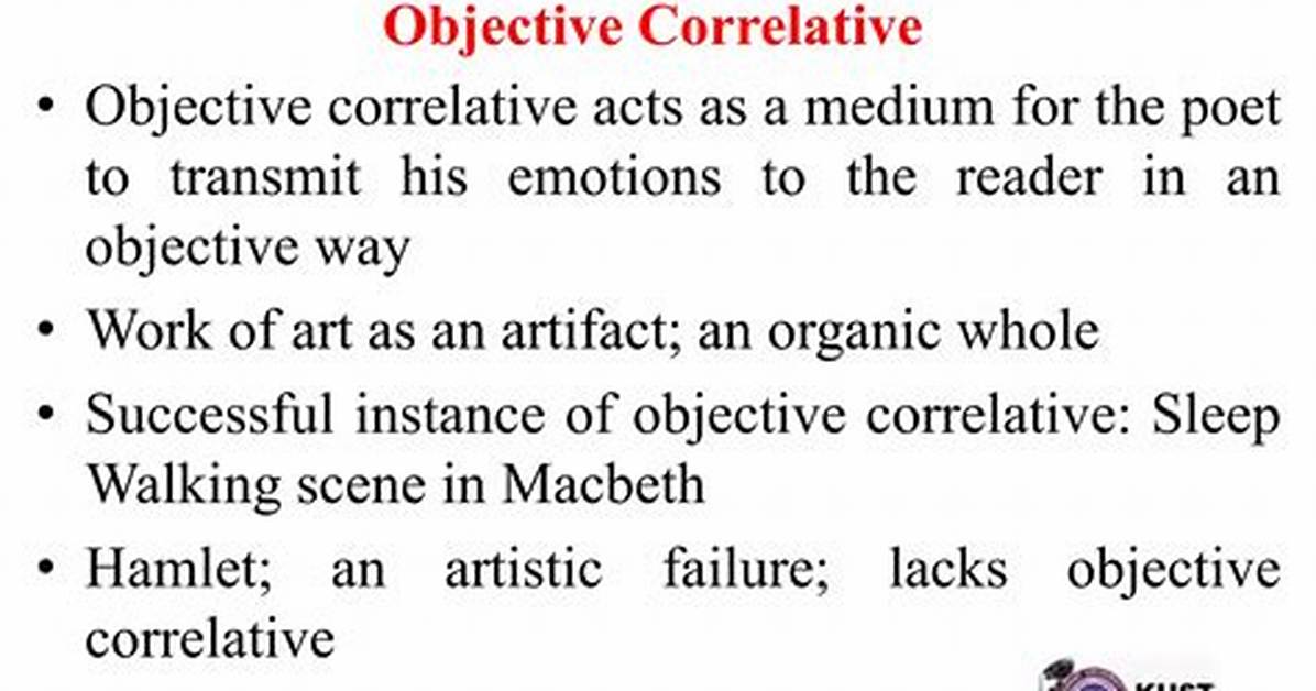 Objective Correlative