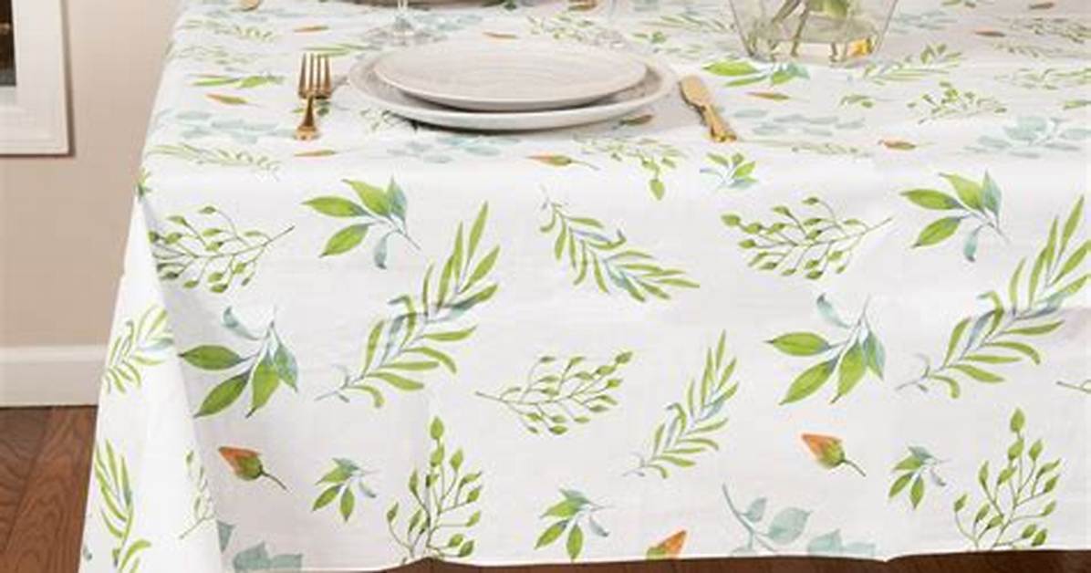 Oblong Tablecloth