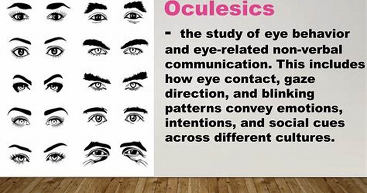 Oculesics