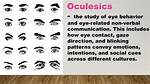 Oculesics