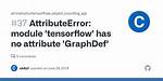 Od_Graph_Def = Tf. Graphdef() Attributeerror: Module 'Tensorflow' Has No Attribute 'Graphdef'