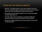 Oedipus Complex Definition