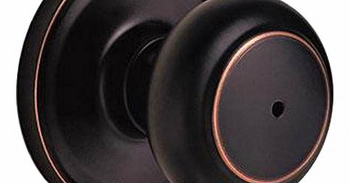Oil Rubbed Bronze Door Knobs