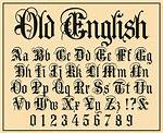 Old English Script